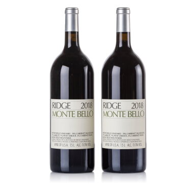View full screen - View 1 of Lot 306. Ridge, Monte Bello 2018 (2 MAG).