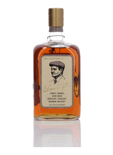 View full screen - View 1 of Lot 1050. Elmer T. Lee Single Barrel 90th Birthday Edition 90 Proof NV (1 Bottle 75cl).
