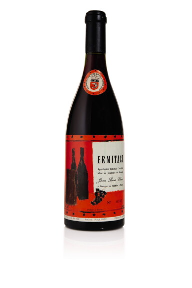 View full screen - View 1 of Lot 8. Ermitage, Cuvée Cathelin 2003 Jean-Louis Chave (6 BT).