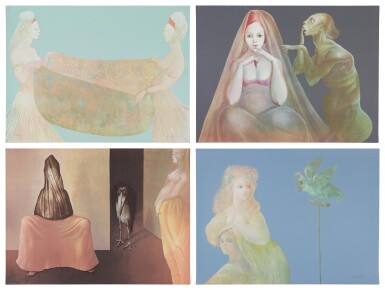 View full screen - View 1 of Lot 761. Group of 8 Prints.