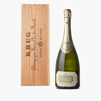 View full screen - View 1 of Lot 447. Krug, Clos du Mesnil 1990 (3 BT).