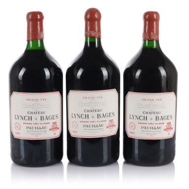 View full screen - View 1 of Lot 340. Château Lynch Bages 1985 (3 DM).