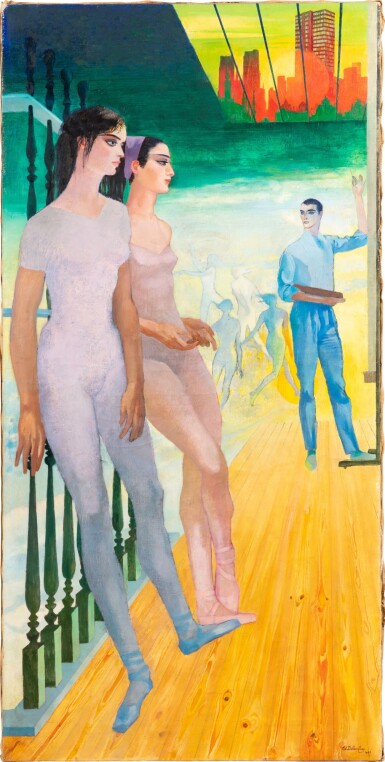 View full screen - View 1 of Lot 62. The star's creator | Le créateur d'étoiles.