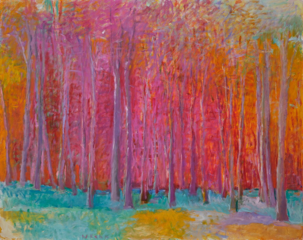 View full screen - View 1 of Lot 726. Red Trees.