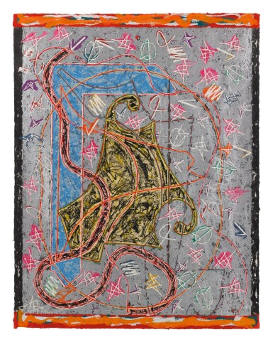 View full screen - View 1 of Lot 73. Imola Three II, State I (Axsom 142.1a).