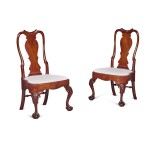 A Pair of Irish George II Mahogany Side Chairs, Circa 1740