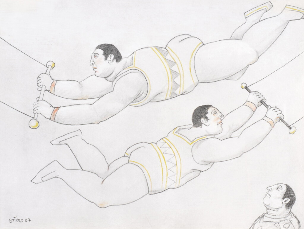 View full screen - View 1 of Lot 624. The Trapeze Artists.