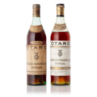 View full screen - View 1 of Lot 6836. Otard 15 Year Old VO Cognac Mixed Lot (2 BT70).