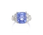 SAPPHIRE AND DIAMOND RING
