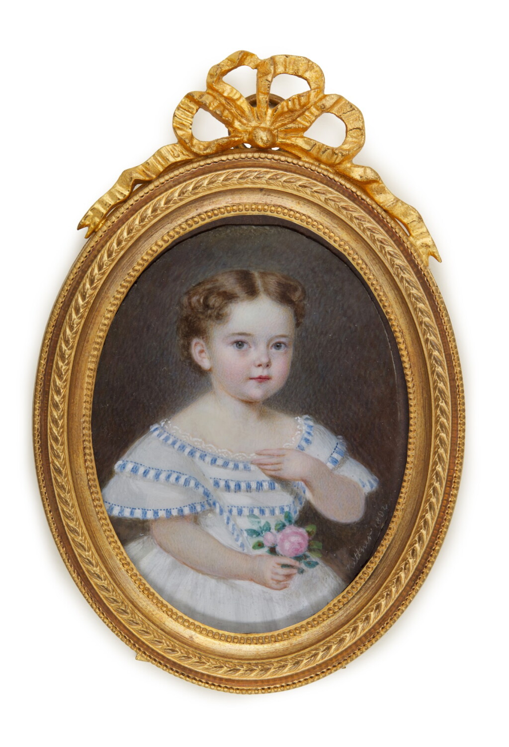 Voir en plein écran - Voir 1 du lot 187. Portrait of a child.