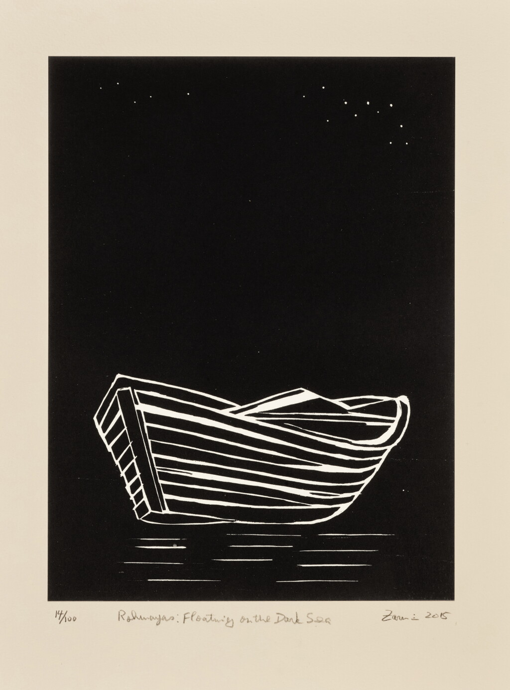 View full screen - View 1 of Lot 20. Rohingyas: Floating on the Dark Sea.