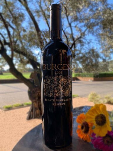 View full screen - View 1 of Lot 223. Burgess Cellars, Estate Vineyards Reserve, Cabernet Sauvignon, Napa Valley 2009 (12 BT).