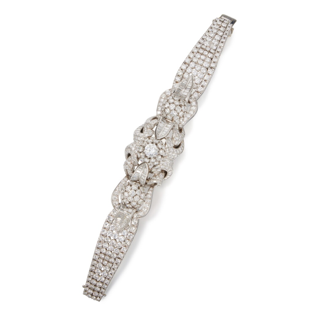 View full screen - View 1 of Lot 72. Diamond Bracelet.