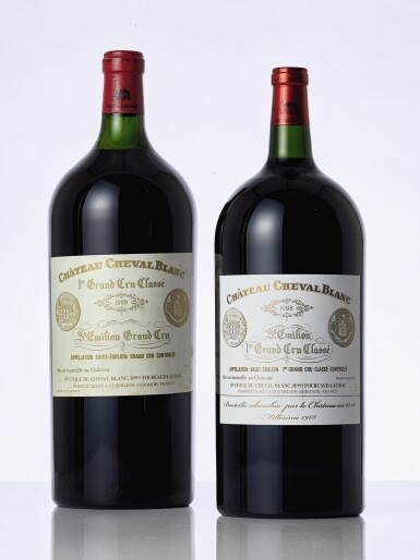 View full screen - View 1 of Lot 6186. Château Cheval Blanc 1988 (1 JM50).