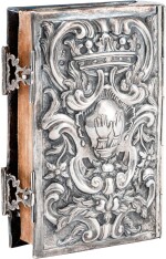 An Italian Silver Book Binding, Venice, late 18th century, with mark of Assay Master Zuan Piero Grappiglia