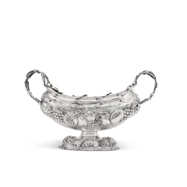 View full screen - View 1 of Lot 205. A Monumental Italian Silver Centerpiece Bowl, Stancampiano, Palermo, Late 20th Century.