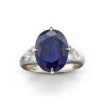 Sapphire and Diamond Ring