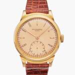 Reference 1491 'Ricciolo Pink on Pink' | A rare and fine pink gold wristwatch with scroll lugs, Made in 1944