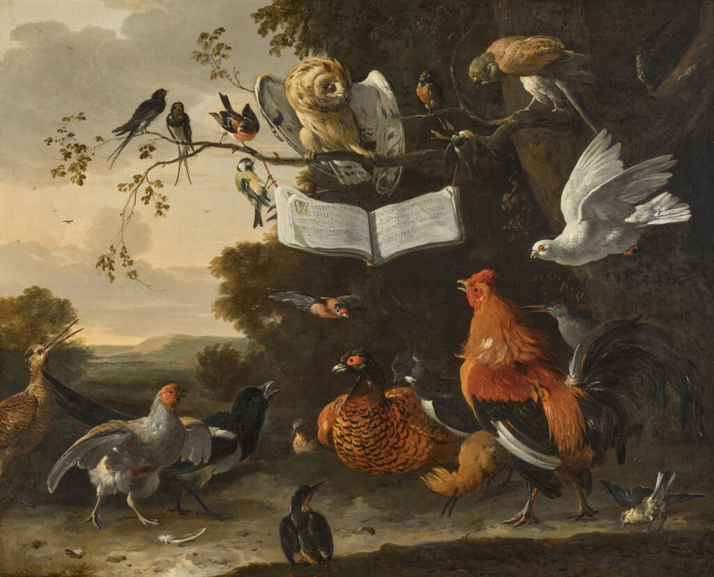 View full screen - View 1 of Lot 371. A concert of birds.