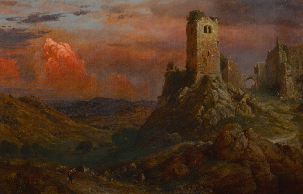 View full screen - View 1 of Lot 45. Watch Tower in Italy.