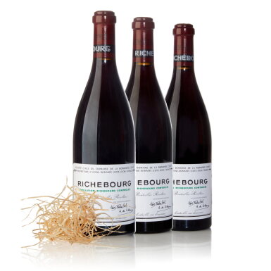 View full screen - View 1 of Lot 133. Richebourg 2015 Domaine de la Romanée-Conti (3 BT).