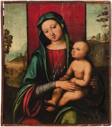 View full screen - View 1 of Lot 3. Virgin and Child.