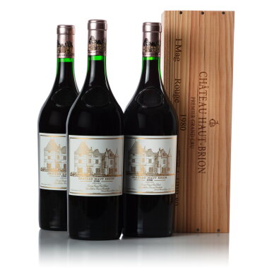 View full screen - View 1 of Lot 61. Château Haut-Brion 1980 (3 MAG).