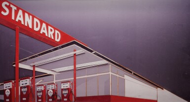 View full screen - View 1 of Lot 622. Standard Station, after Ed Ruscha (from Pictures of Cars).