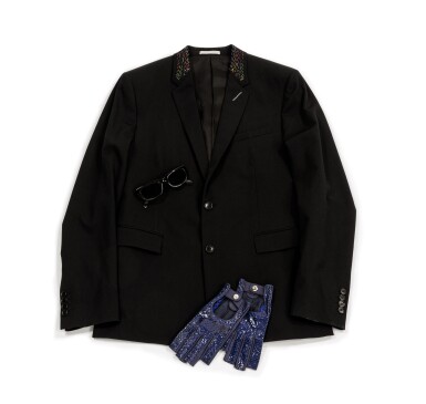 View full screen - View 1 of Lot 381. Black Wool Jacket, circa 2000 | Veste en laine noire, circa 2000.