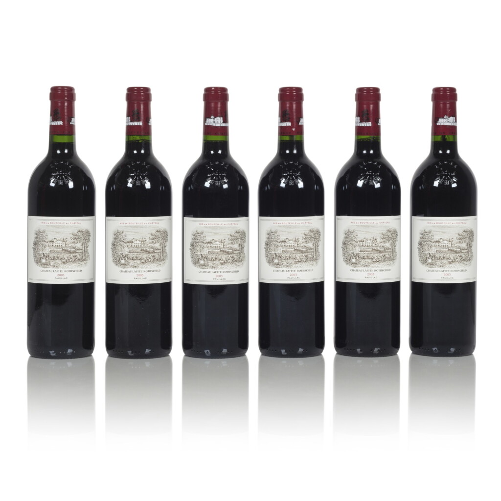 View full screen - View 1 of Lot 14. Château Lafite 2003 (6 BT).