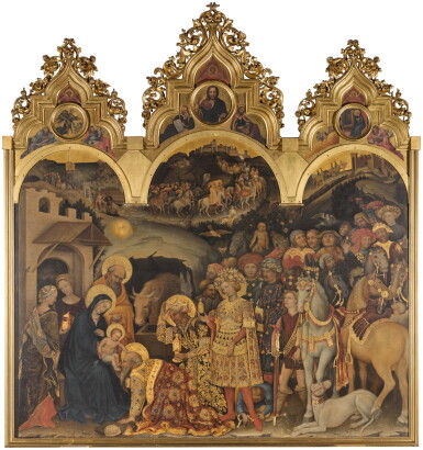 View full screen - View 1 of Lot 302. The Adoration of the Magi.