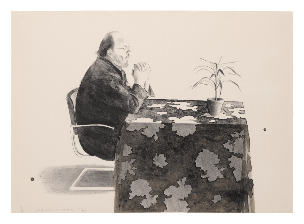 View full screen - View 1 of Lot 61. DAVID HOCKNEY | HENRY AT TABLE (SCOTTISH ARTS COUNCIL 188; MUSEUM OF CONTEMPORARY ART TOKYO 176).