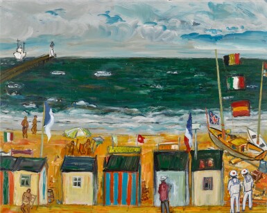 View full screen - View 1 of Lot 90. La Plage Blankenberge.