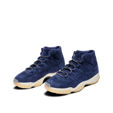 View full screen - View 1 of Lot 14. ‘Derek Jeter’ Air Jordan 11 Retro Premium | Size 9.