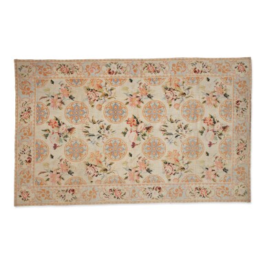 View full screen - View 1 of Lot 302. A CONTINENTAL NEEDLEPOINT CARPET, FIRST QUARTER 20TH CENTURY.