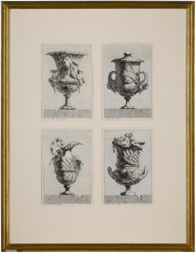 View full screen - View 1 of Lot 326. Vasa a se Inventa Atq, Studii Causa delin. Et Incisa: Four Plates.