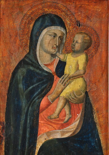 View full screen - View 1 of Lot 328. Madonna and Child.