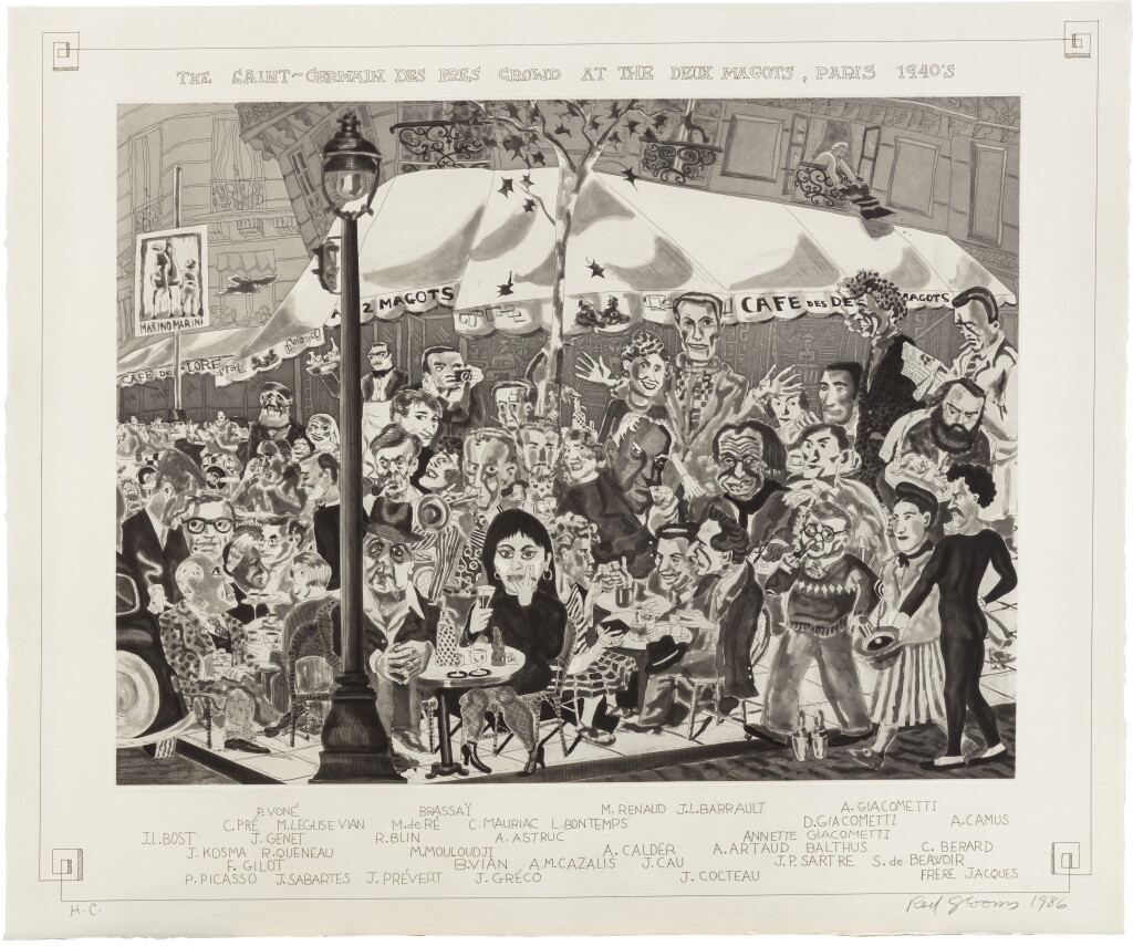 Voir en plein écran - Voir 1 du lot 407. Les deux magots.