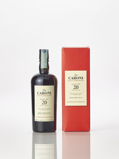 View full screen - View 1 of Lot 4113. The Caroni 20 Years Old Full Proof Heavy Trinidad Rum 70.7 abv 1996 (1 BT70).