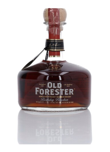View full screen - View 1 of Lot 160. Old Forester 12 Year Old Birthday Bourbon 2018 Release 101 Proof 2006 (1 Bottle 75cl).