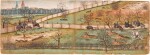 Boar hunting in a verdant landscape