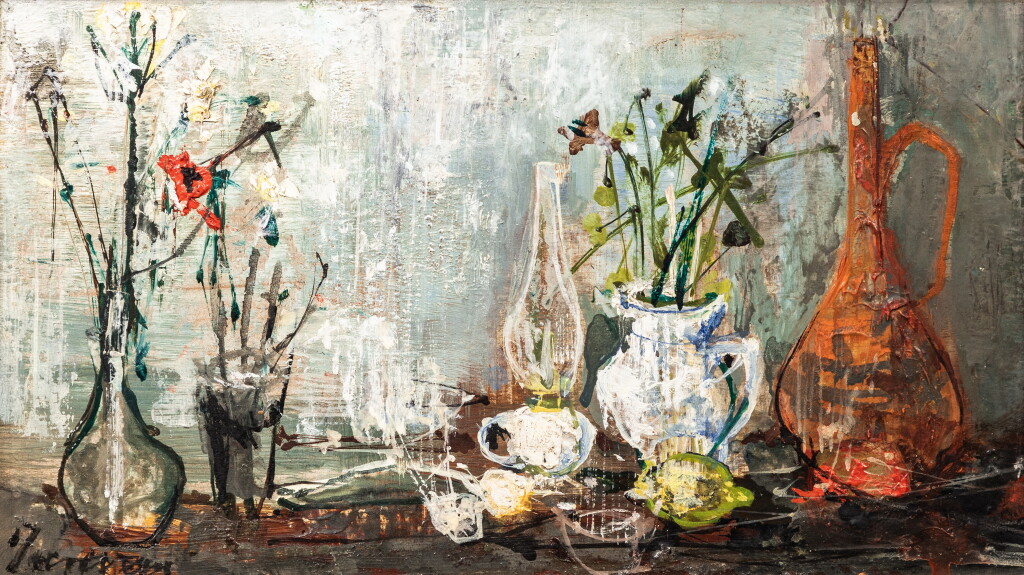 View full screen - View 1 of Lot 260. Nature morte aux fleurs.