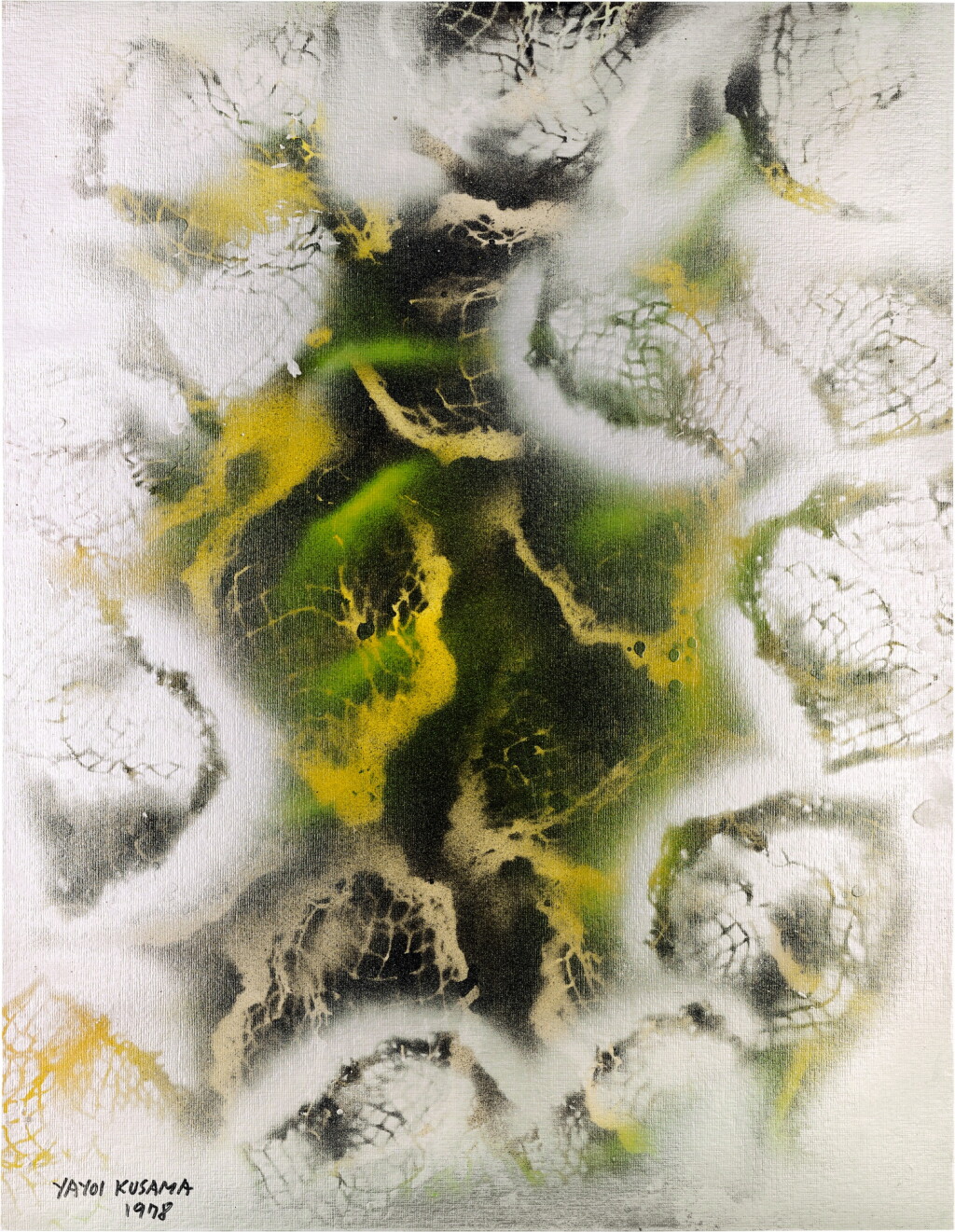 View full screen - View 1 of Lot 102. Yayoi Kusama 草間彌生 | Beyond The Nebulae 星雲之外.