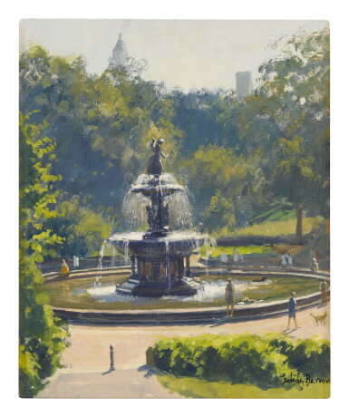 View full screen - View 1 of Lot 59. JULIAN BARROW | BETHESDA FOUNTAIN.