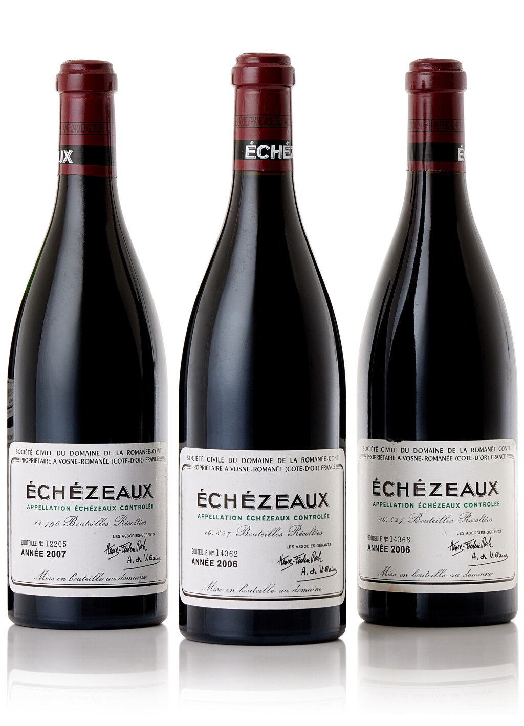 View full screen - View 1 of Lot 1332. Echézeaux 2007 Domaine de la Romanée-Conti (1 BT).