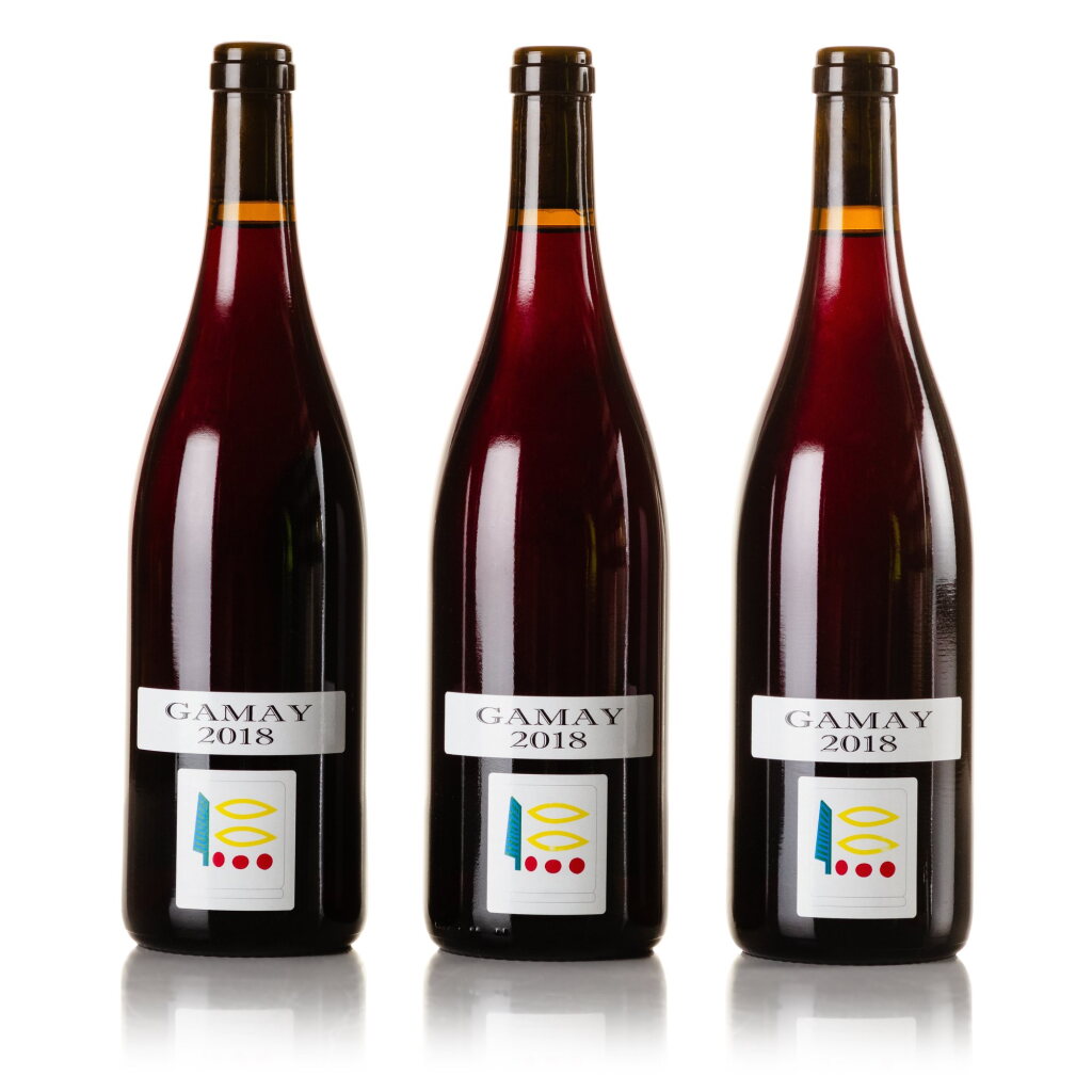 View full screen - View 1 of Lot 517. Vin de France, Gamay 2018 Domaine Prieuré Roch (3 BT).
