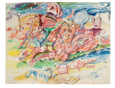 View full screen - View 1 of Lot 18. Les Footballeurs.