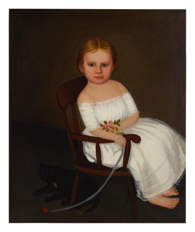 View full screen - View 1 of Lot 108. AMERICAN SCHOOL, 19TH CENTURY | ELLEN MARGARET KEYES.