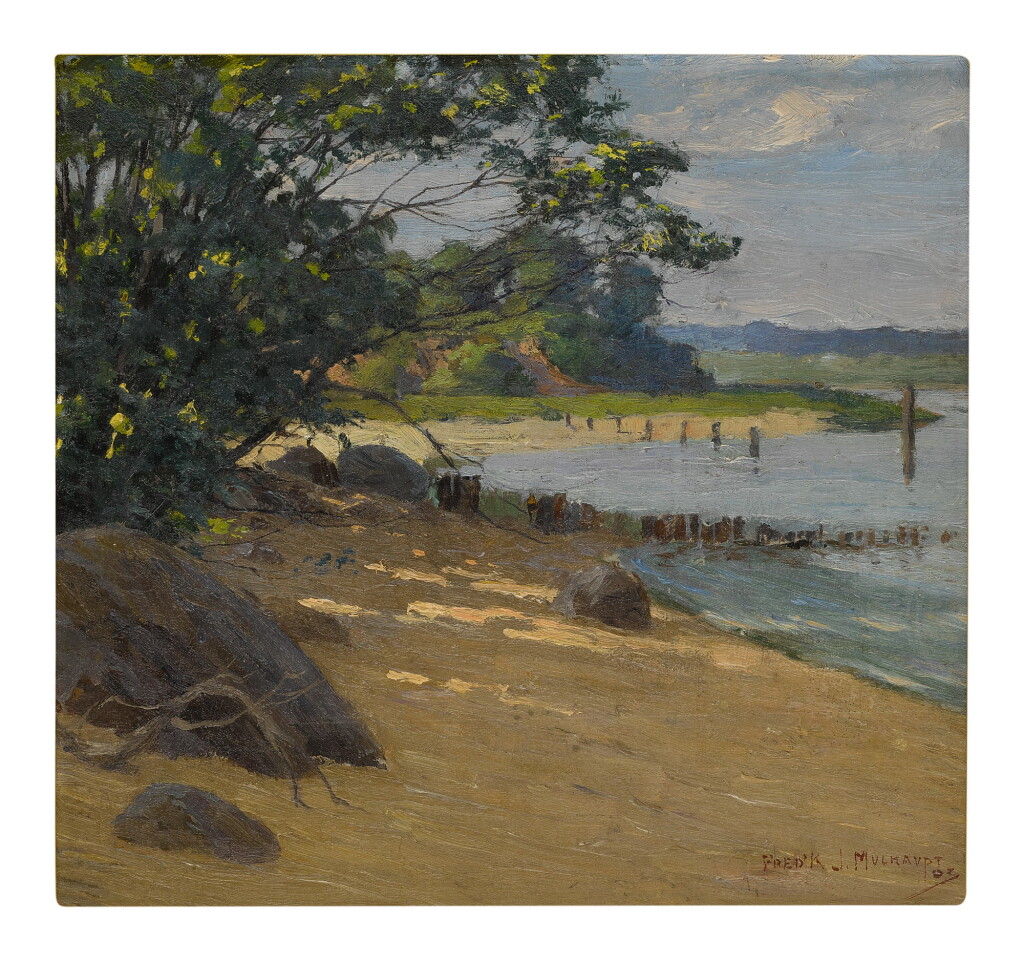 View full screen - View 1 of Lot 78. FREDERICK JOHN MULTHAUPT | QUIET SHORE.