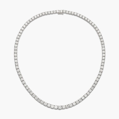 View full screen - View 1 of Lot 1451. Diamond Necklace | 鑽石 項鏈.